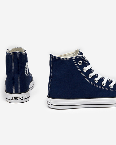 Moteriški tamsiai mėlyni Garet sportbačiai - Avalynė