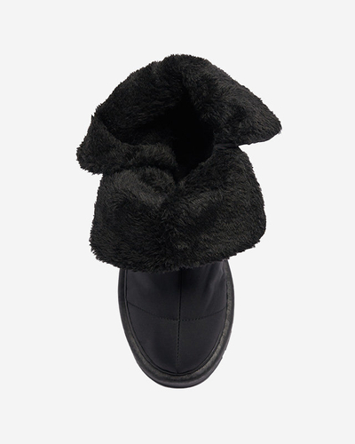 Luna Elegante Зимние Ботинки Черного Цвета