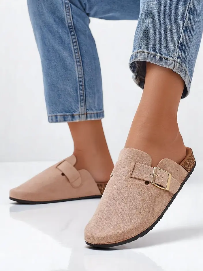 Royalfashion Мытые женские сандалии с закрытым носом Zanbe