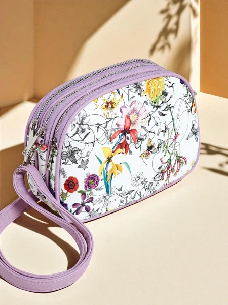 Royalfashion Maža moteriška rankinė iš ekoodos Floriana