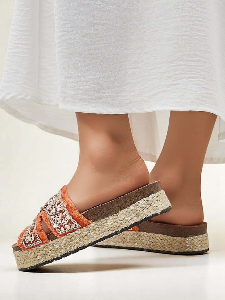 Royalfashion moteriškos šlepetės su Candy Candy papuošimais