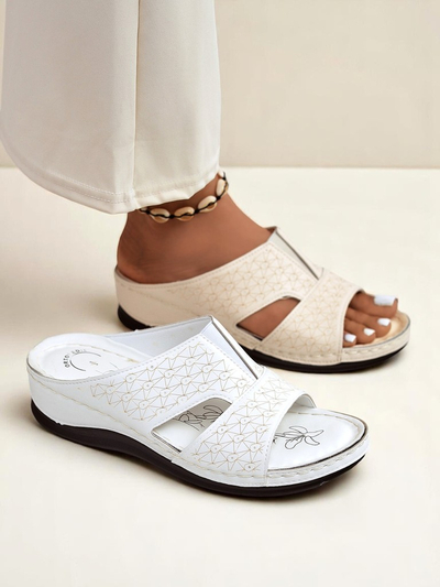 Royalfashion Damskie klapki Nova Step - sztos!