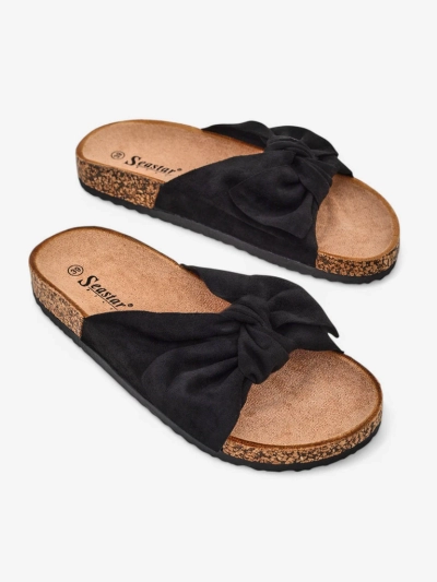 Женские шлепанцы Royalfashion с бантиком Efenny