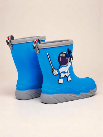 Royalfashion vaikų lietaus batai su kosmonautu Cosmos Boy