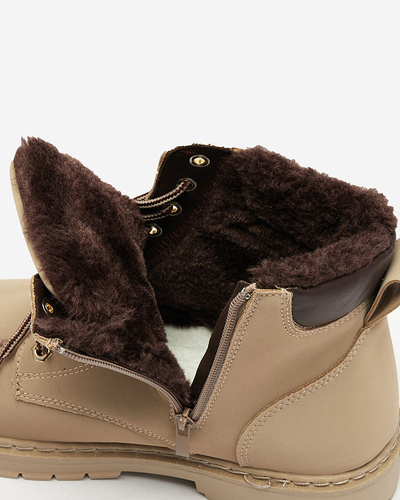 Royalfashion Серо-бежевые мужские треккинговые трепперы Effenbe