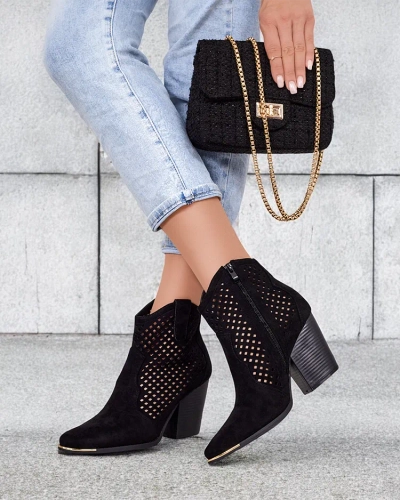 Royalfashion Женские ажурные сапоги Tonnet