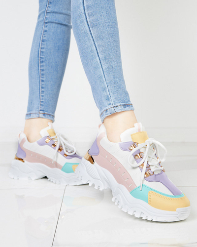 Moteriški spalvingi sportiniai bateliai Nosice sportbačiai - Avalynė