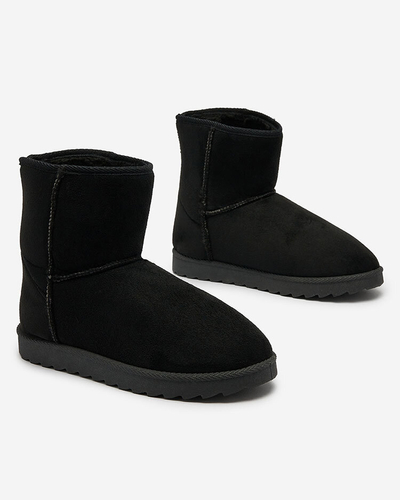 Royalfashion Moteriški juodos spalvos a'la sniego batai Aener