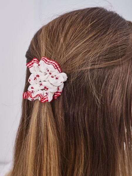 Royalfashion 2 plaukų gumyčių su raštu rinkinys Duettia