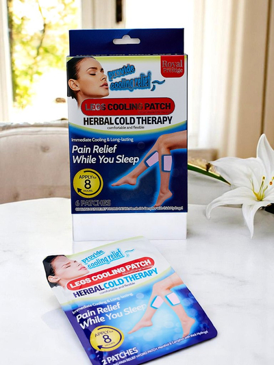 Охлаждающие пластыри для ног для лучшего сна 8Ч (6 шт.)