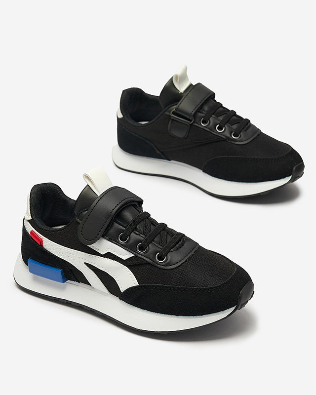 Vaikiški sportiniai bateliai Black Kaxo- Footwear