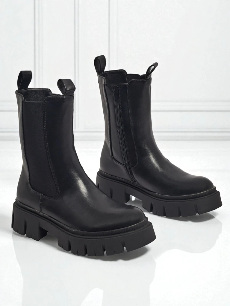 Женские высокие ботинки из экокожи Dorvella