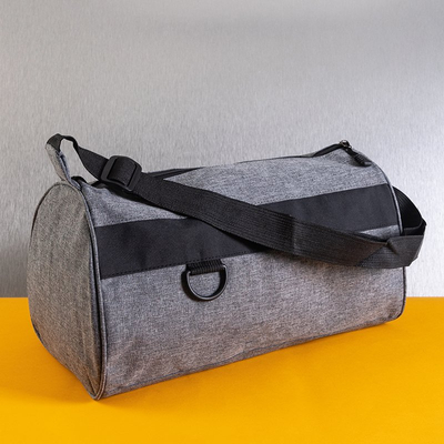 Pilkas unisex sportinis krepšys - Rankinės