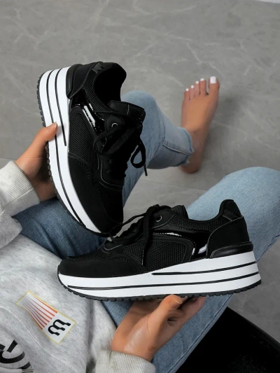 Royalfashion moterų platformos sportiniai sportbačiai Revided