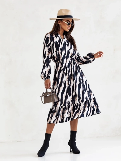 Женское миди платье Royalfashion с принтом