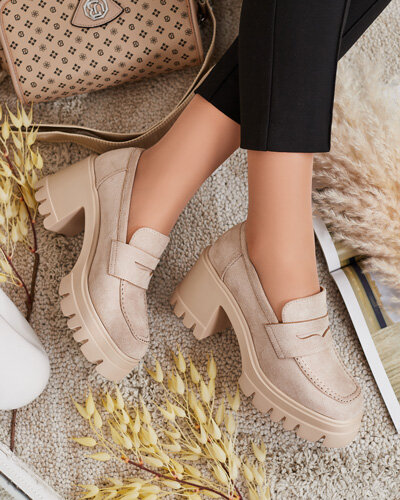 "Royalfashion" Moteriški mokasinai ant aulo Narvoti