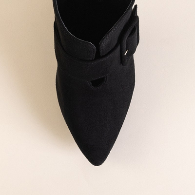 Juodi aukštakulniai bateliai Erline - Batai