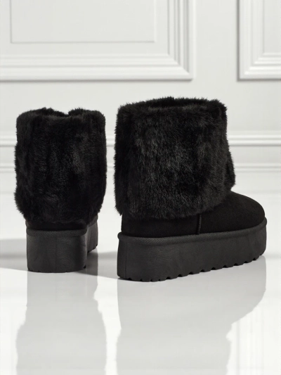 Ботинки a'la снегоходы женские с мехом Irelle