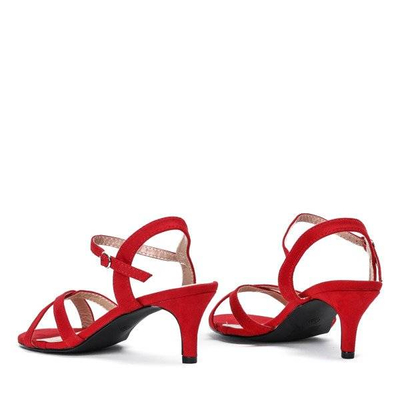 OUTLET Red Severina сандалии на низком каблуке - Обувь