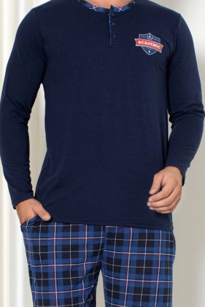 Royalfashion Medvilniniai vyriški languoti pižaminiai