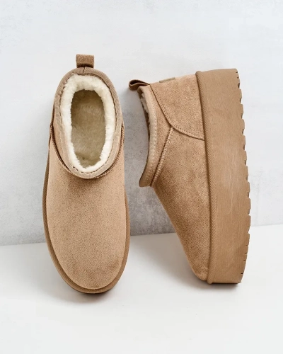 Royalfashion Moteriški trumpi batai a'la sniego batai Ozozi