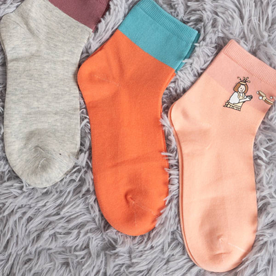 5 spalvotos vaikiškos kojinės / pakuotė - Kojinės