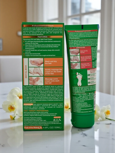 Интенсивно увлажняющий и восстанавливающий крем для ног и сухих пяток