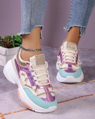 Royalfashion Spalvingi moteriški sportbačiai Casiia