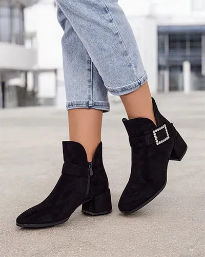 Royalfashion Moteriškos pažastų batai su mažu kulnu Vetti