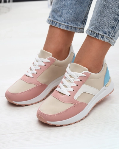 Женская спортивная обувь розово-бежевого цвета Arienla - Обувь