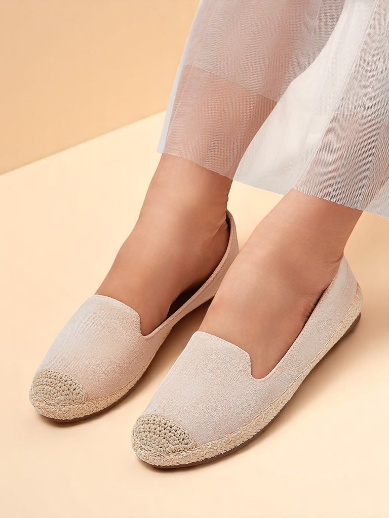 Royalfashion moteriškos espadrilės iš eko zomšos Bombei