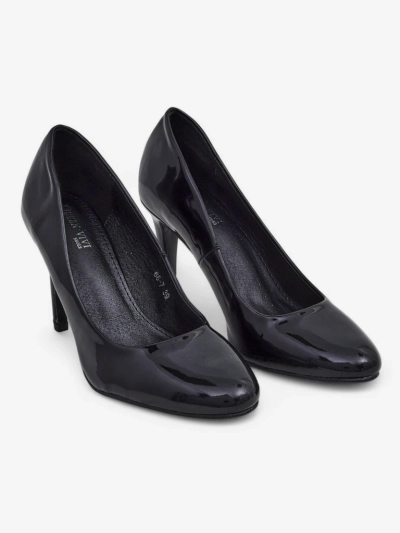 Классические туфли-лодочки на шпильке Royalfashion из лакированной экокожи для женщин. Внутри обувь отделана экокожей, а носок имеет заостренную форму. Класс и элегантность моды! 87654321 <p>ПРИМЕЧАНИЕ: Обувь рекомендуется для людей с узкой анатомией