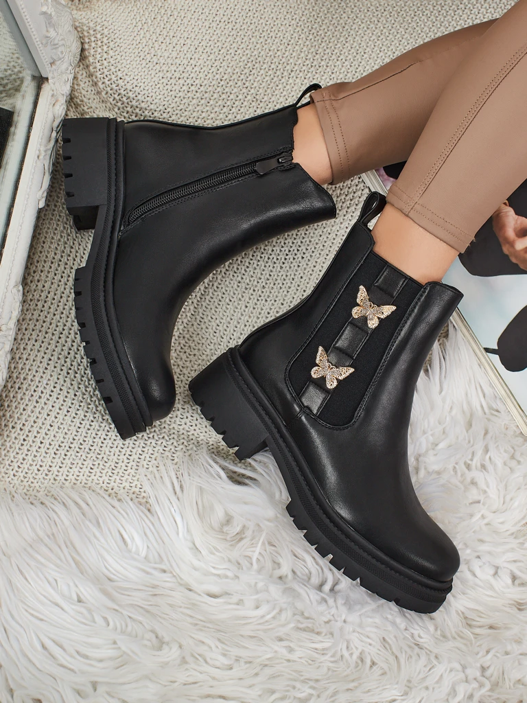 Eko odos moteriški aulinukai su drugeliais Bravelle