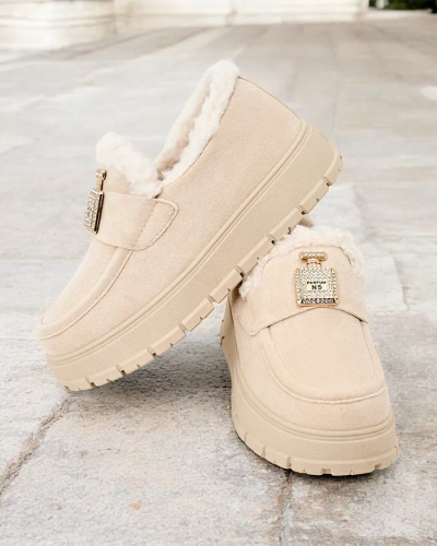 Royalfashion Женские утепленные мокасины Viserr