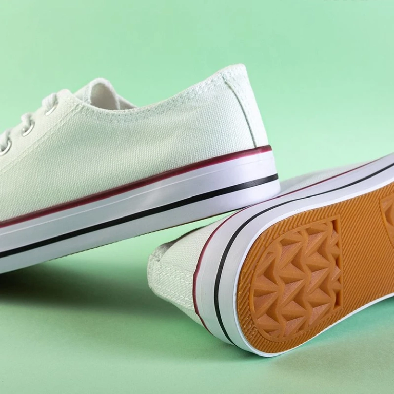 Białe trampki damskie Noenoes - Obuwie