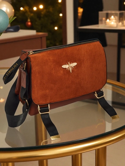 Maža moteriška rankinė iš eko odos Tessaria