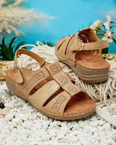 Royalfashion Moteriški sandalai su batviršiu Limmin