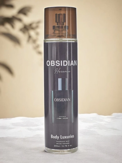 Мужской мист для тела, вдохновленный Obsidian, 200 мл