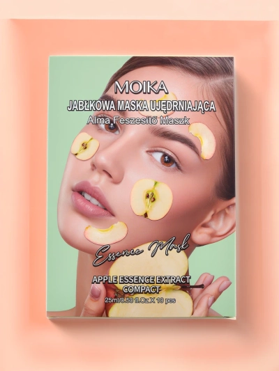 MOIKA obuolių tvirtinimo lakštinė kaukė 25 ml x 10 vnt