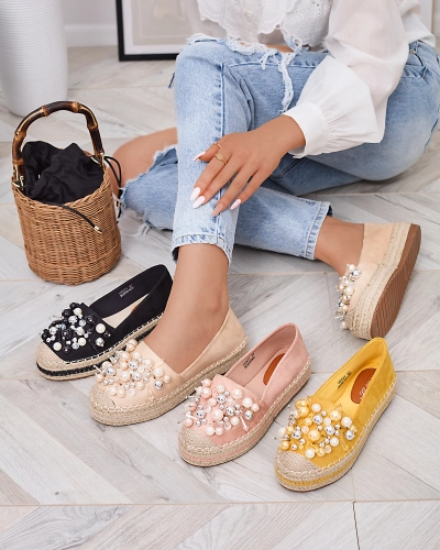 Женские эспадрильи розового цвета Feyla- Footwear