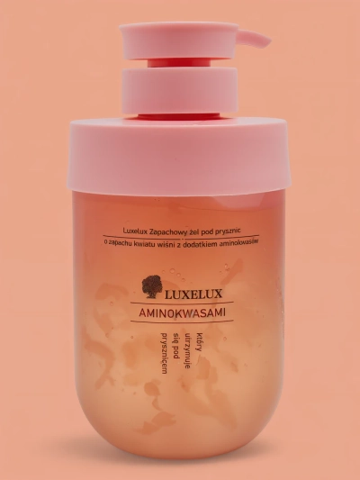 Luxelux kūno prausimosi gelis su amino rūgštimis 500 ml