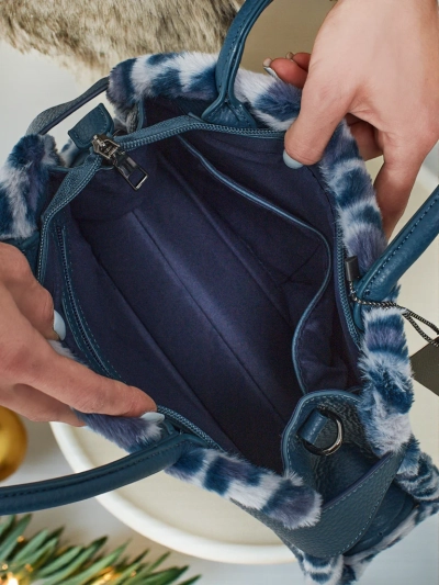 Maža moteriška eko odos rankinė su pantera Panthory