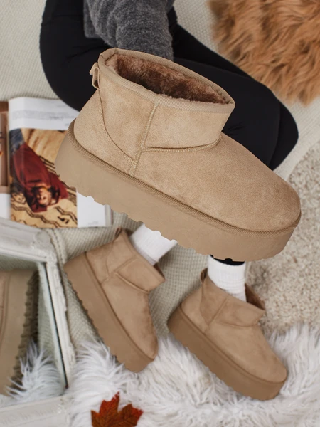 Trumpi moteriški aulinukai a'la sniego batai Vessia