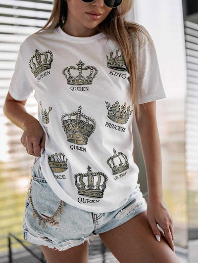 "Royalfashion" Moteriški marškinėliai