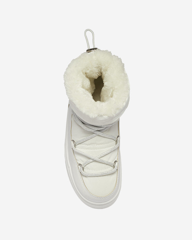 Белые детские ботинки-слипы Asifa - Обувь