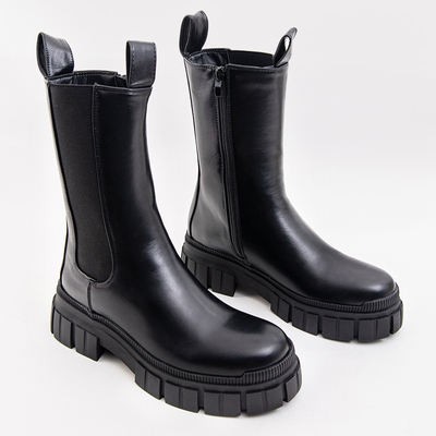 Juodi moteriški aukštakulniai Violata - Avalynė