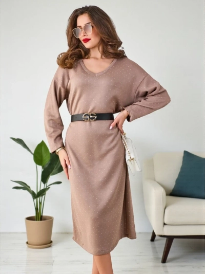 Royalfashion Женское свитер-платье