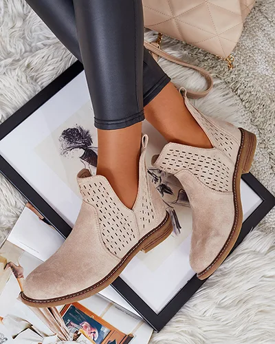 Royalfashion Женские замшевые ботинки eko Ovilla