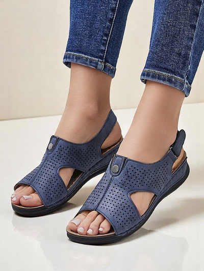 Royalfashion женские вырезные сандалии Leminni