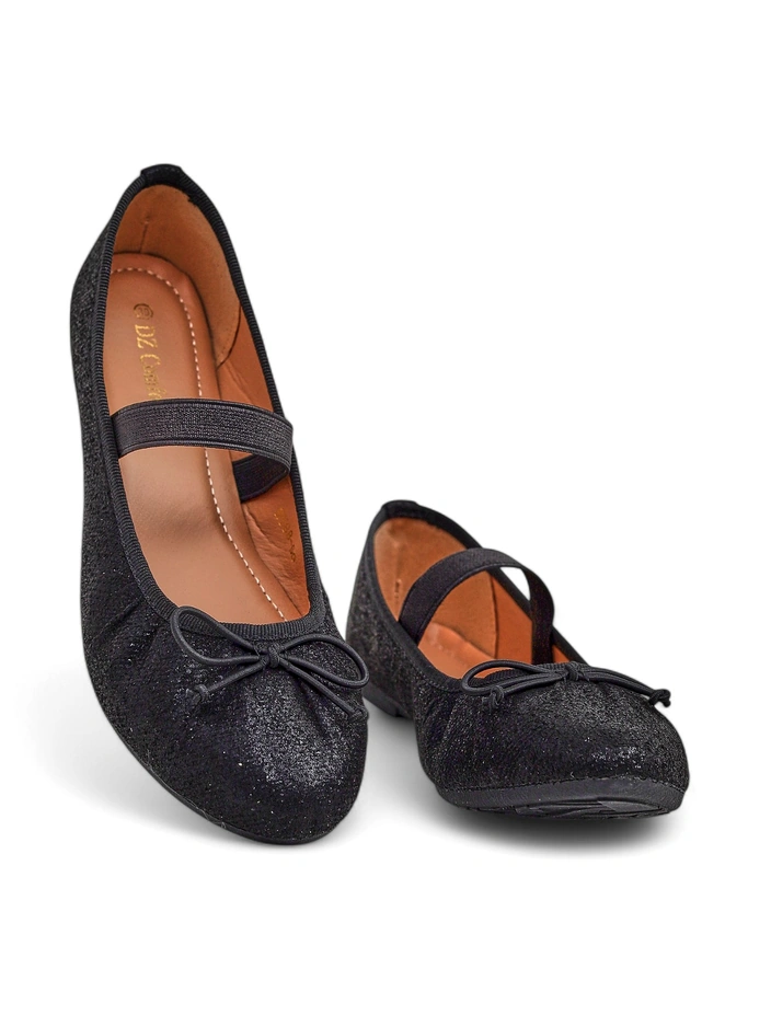 Royalfashion Яркие женские балетки с бантиком и резинкой Safte